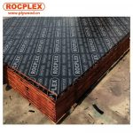 18mm ROCPLEX Film Faced Plywood For Construction Use Plywood Board