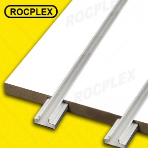 Melamine Slotted Board 2440*1220 ( Common: 3/4″ x 8′ x 4′. Melamine Wall Panel )