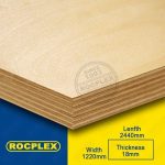 Birch Plywood 2440 x 1220 x 18mm CD Grade ( Common: 3/4 in. x 4ft. x 8ft. Birch Project Panel )